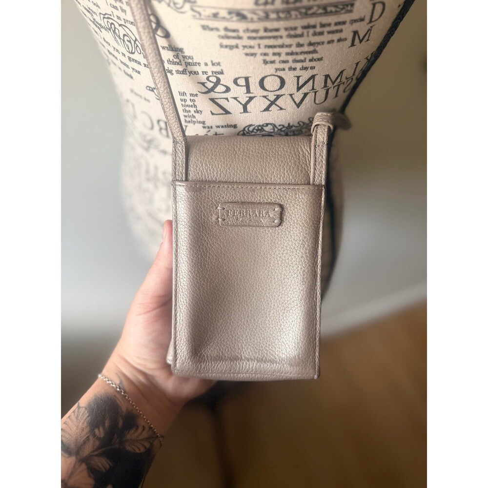 Brighton Ferrara Crossbody Organizer Pewter - Picture 6 of 10